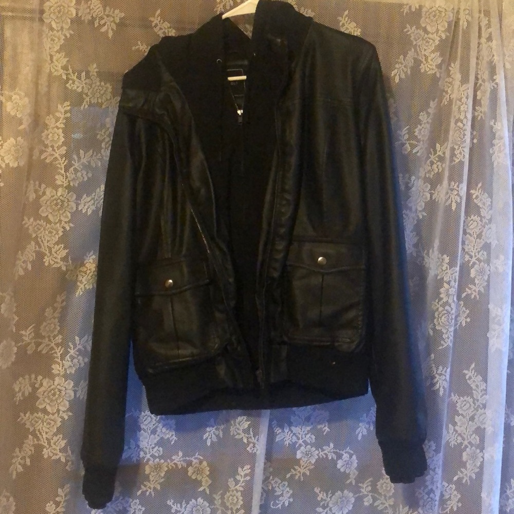 Obey Leather Jacket